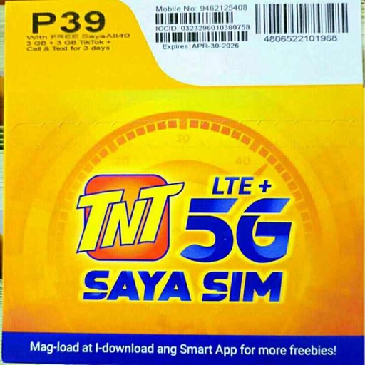 Talk N Text Sim LTE